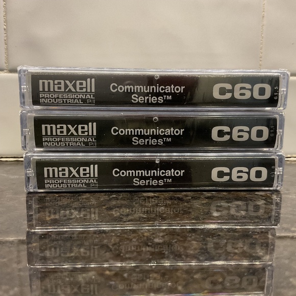 60 Minutes Audio Cassette Tapes 3pk - Picture 1 of 5